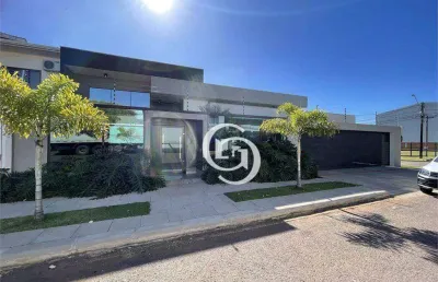 Casa com 3 dormitórios à venda, 240 m² por r$ 3.200.000,00 - country - cascavel/pr