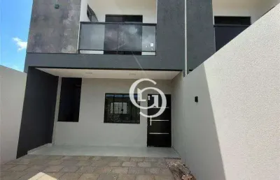 Sobrado com 3 dormitórios à venda, 80 m² por r$ 475.000 - brasmadeira - cascavel/pr