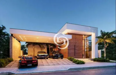Casa com 4 suítes em condomínio à venda, 307 m² por r$ 4.000.000 - tropical - cascavel/pr