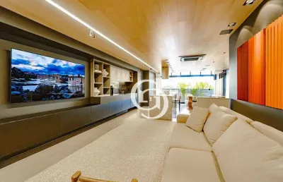 Apartamento finamente mobiliado à venda, 156 m² por r$ 2.800.000 - centro - cascavel/pr