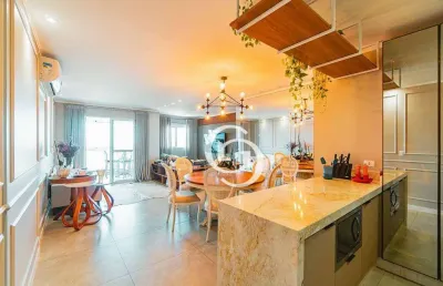 Apartamento semimobiliado à venda, 93 m² por r$ 760.000 - neva - cascavel/pr