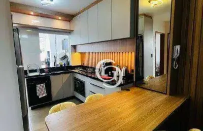 Apartamento com 2 dormitórios semimobiliado à venda por r$ 400.000 - cascavel/pr