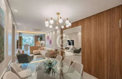 Apartamento semimobiliado com 2 suítes - alto padrão - centro, cascavel/pr