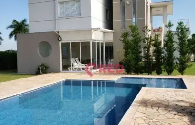 Sobrado com 3 dormitórios à venda, 300 m² por r$ 2.800.000,00 - residencial fazenda alvorada - porto feliz/sp