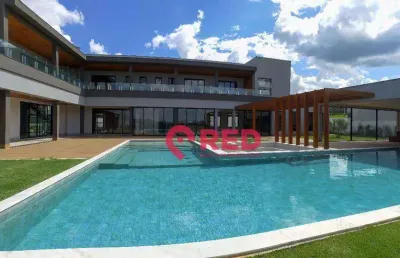 Sobrado com 5 quartos à venda, 1500 m² por r$ 12.900.000 - residencial fazenda alvorada - porto feliz/sp