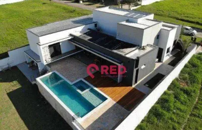 Casa com 3 quartos  à venda, 405 m² por r$ 2.830.000 - condomínio village ipanema - araçoiaba da serra/sp
