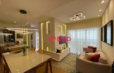 Apartamento com 3 dormitórios à venda, 91 m² por r$ 896.268,74 - condomínio petra living - sorocaba/sp