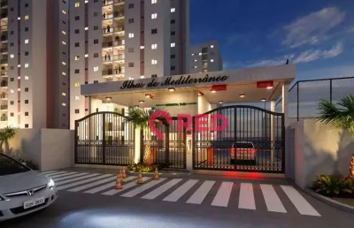 Apartamento com 2 quartos à venda, 75 m² por r$ 367.684 - ilhas do mediterrâneo - itu/sp