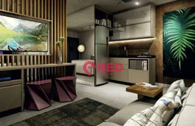 Apartamento com 1 dormitório à venda, 32 m² por r$ 319.800,00 - residencial my studium - indaiatuba/sp