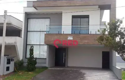 Sobrado com 3 dormitórios à venda, 260 m² por r$ 1.730.000,00 - condomínio ibiti reserva - sorocaba/sp