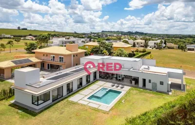 Casa com 4 quartos à venda, 490 m² por r$ 5.800.000 - condomínio fazenda alvorada - porto feliz/sp