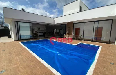 Casa com 4 quartos à venda, 271 m² por r$ 1.970.000 - condomínio evidence residencial - araçoiaba da serra/sp