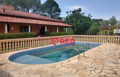 Chácara com 3 dormitórios à venda, 5100 m² por r$ 800.000,00 - jundiacanga - araçoiaba da serra/sp