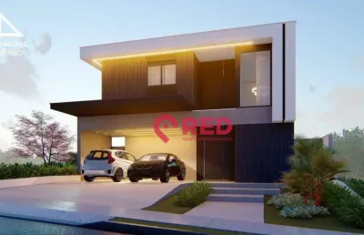 Sobrado com 3 dormitórios à venda, 280 m² por r$ 2.240.000,00 - cyrela landscape esplanada - votorantim/sp