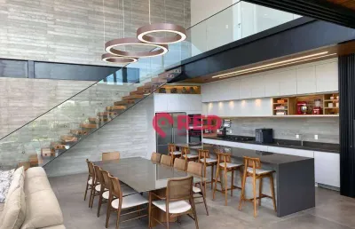Sobrado com 4 quartos à venda, 450 m² por r$ 7.393.000 - residencial porto são pedro - porto feliz/sp