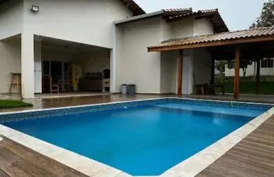 Chácara com 3 dormitórios à venda, 800 m² por r$ 749.000,00 - village da serra - araçoiaba da serra/sp