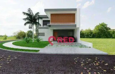 Casa em condomínio fechado com 4 quartos à venda na Avenida Doutor José Caetano Graziosi, Wanel Ville, Sorocaba