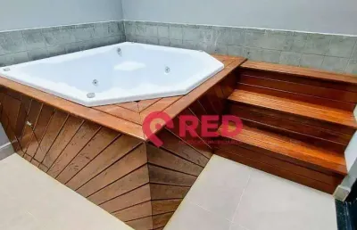 Casa com 3 dormitórios e jacuzzi à venda, 109 m² por r$ 745.000 - horto florestal villagio - sorocaba/sp