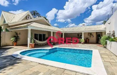 Casa com 4 dormitórios à venda, 590 m² por r$ 3.300.000,00 - parque campolim - sorocaba/sp