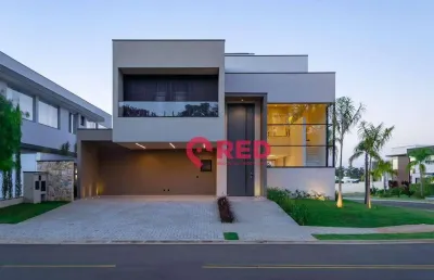 Sobrado com 4 dormitórios à venda, 308 m² por r$ 2.890.000,00 - alphaville nova esplanada - votorantim/sp