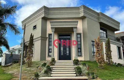 Sobrado com 4 dormitórios à venda, 471 m² por r$ 5.300.000,00 - alphaville nova esplanada - votorantim/sp