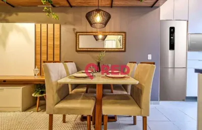 Casa com 2 quartos à venda, 56 m² por r$ 255.000 - caguaçu - sorocaba/sp