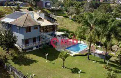 Sobrado com 5 dormitórios à venda, 600 m² por r$ 2.500.000,00 - condomínio jardim das palmeiras - bragança paulista/sp