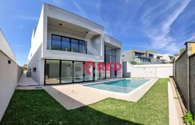 Sobrado com 3 dormitórios, 340 m² - venda por r$ 2.600.000,00 ou aluguel por r$ 16.150,00/mês - alphaville nova esplanada - votorantim/sp
