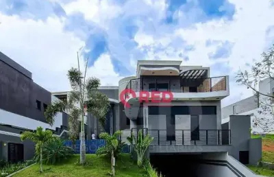 Casa com 4 dormitórios à venda, 550 m² por r$ 5.990.000,00 - alphaville nova esplanada - votorantim/sp