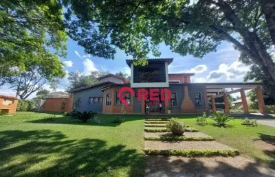 Sobrado com 4 dormitórios para alugar, 438 m² por r$ 14.300,00/mês - condomínio vivendas do lago - sorocaba/sp