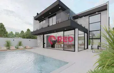Sobrado com 4 dormitórios à venda, 322 m² por r$ 2.775.000,00 - alphaville nova esplanada - votorantim/sp