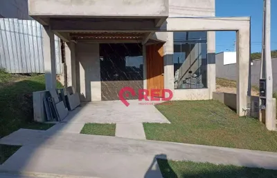 Casa com 3 dormitórios à venda, 122 m² por r$ 650.000,00 - condomínio horto villagio - sorocaba/sp