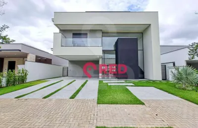 Sobrado com 4 dormitórios à venda, 377 m² por r$ 3.500.000,00 - alphaville nova esplanada - votorantim/sp