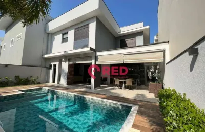 Sobrado com 4 dormitórios à venda, 330 m² por r$ 2.750.000,00 - condomínio sunset - sorocaba/sp
