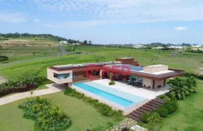 Casa com 4 quartos, 841 m² - venda por r$ 9.000.000 ou aluguel por r$ 49.000/mês - condomínio terras de são josé ii - itu/sp