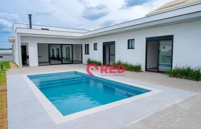 Casa com 3 dormitórios à venda, 378 m² por r$ 2.990.000,00 - condomínio saint charbel - araçoiaba da serra/sp