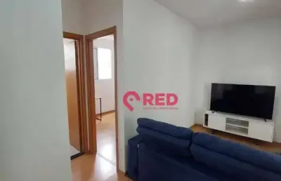 Apartamento com 2 quartos à venda, 47 m² por r$ 205.000 - residencial solar da colina - sorocaba/sp