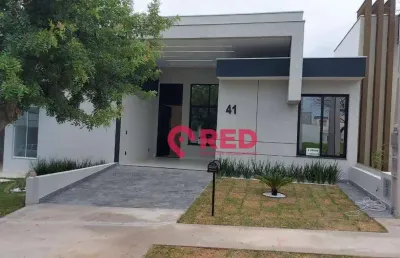 Casa com 3 dormitórios à venda, 107 m² por r$ 795.000,00 - condomínio terras de são francisco - sorocaba/sp