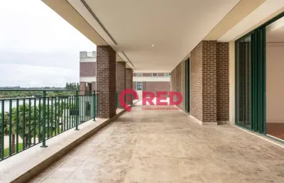 Apartamento com vista para praia com 3 quartos à venda, 457 m² por r$ 15.000.000 - boa vista village - porto feliz/sp
