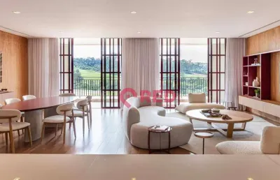 Apartamento com 2 quartos, 304 m² - venda por r$ 9.800.000 ou aluguel por r$ 60.329/mês - boa vista village - porto feliz/sp