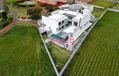 Casa com 5 dormitórios à venda, 600 m² por r$ 7.900.000,00 - condominio serra azul 1 - itupeva/sp
