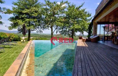 Sobrado com 5 dormitórios, 800 m² - venda porfazenda boa vista - porto feliz/sp