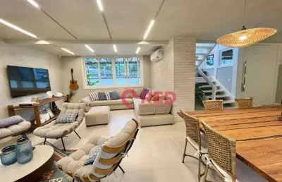 Sobrado com 6 dormitórios à venda, 430 m² por r$ 7.500.000,00 - camburizinho - são sebastião/sp