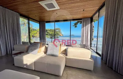 Sobrado com 5 dormitórios à venda por r$ 16.000.000,00 - praia da baleia - são sebastião/sp