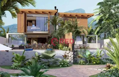 Sobrado com 6 dormitórios à venda, 500 m² por r$ 22.000.000,00 - praia da baleia - são sebastião/sp