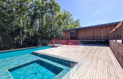 Casa com 5 quartos fundo mata, 700 m² - venda por r$ 12.000.000 ou aluguel por r$ 59.999/mês - condomínio terras de são josé ii - itu/sp