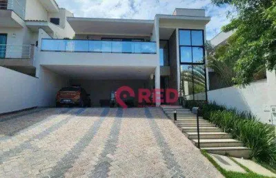 Sobrado com 4 dormitórios à venda, 350 m² por r$ 2.340.000,00 - condomínio lago da boa vista - sorocaba/sp