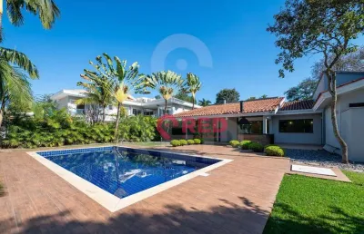 Casa com 4 quartos, 500 m² - venda por r$ 5.500.000 ou aluguel por r$ 20.747/mês - condomínio lago azul - araçoiaba da serra/sp