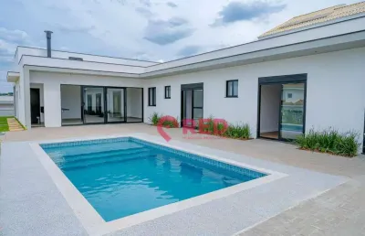 Casa com 3 dormitórios à venda, 378 m² por r$ 2.990.000,00 - residencial saint charbel - araçoiaba da serra/sp