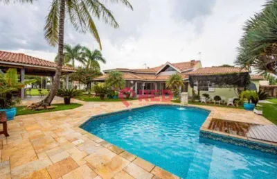 Casa com 3 dormitórios à venda, 622 m² por r$ 3.180.000,00 - condomínio aldeia da serrinha - sorocaba/sp